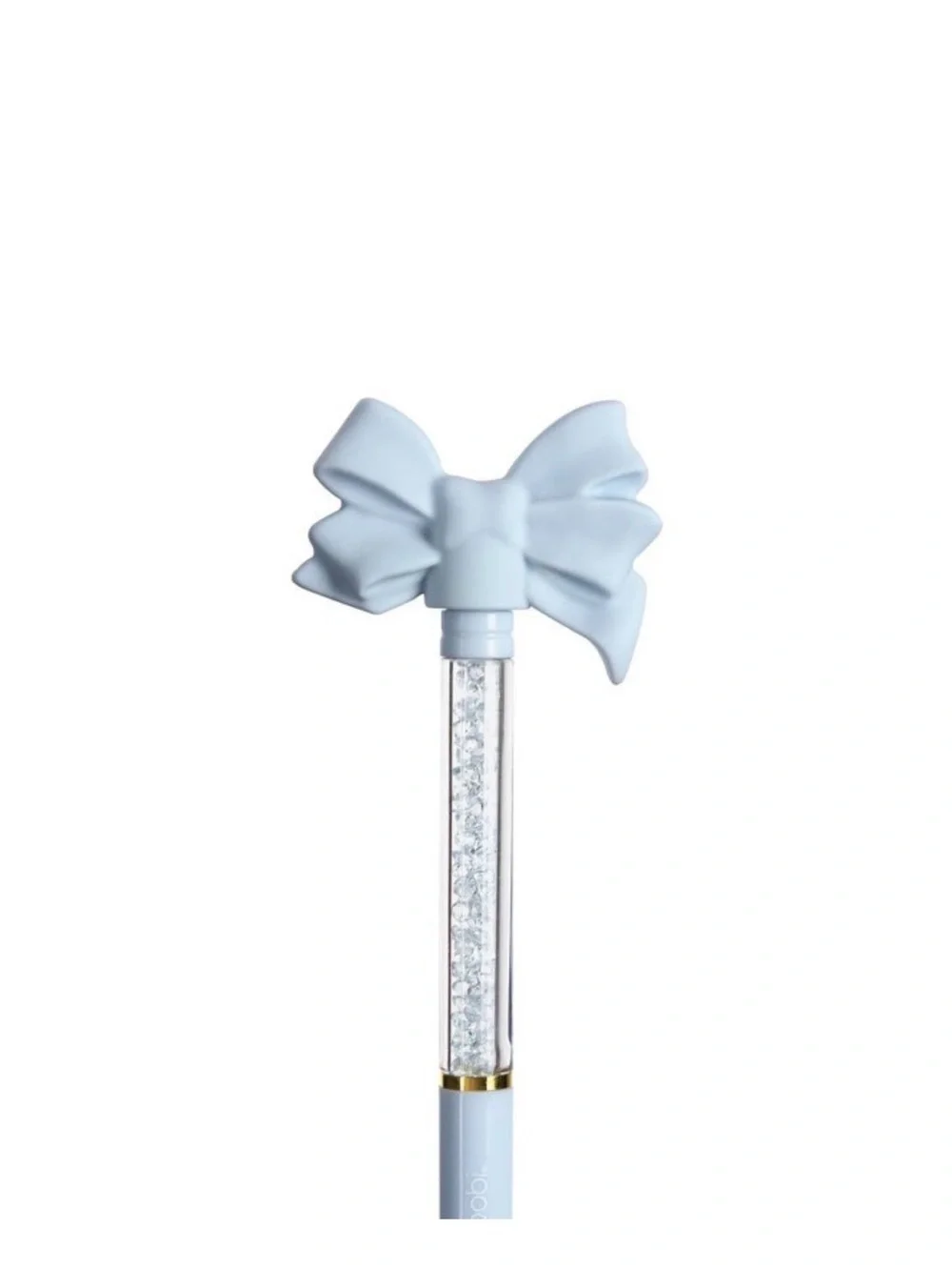 LoveShackFancy Target Everblooming Rosettes Novelty Ballpoint Pen Whisper Blue